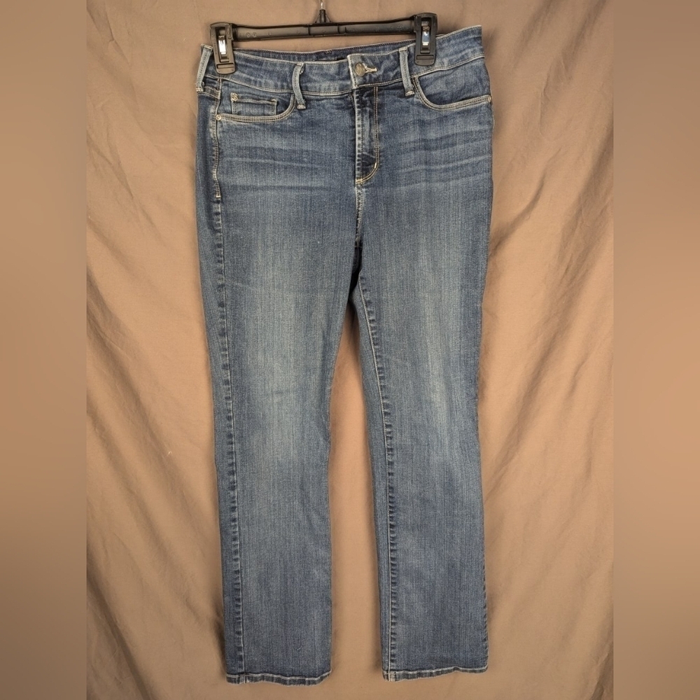 NYD size 10 Marilyn straight lift and tuck jeans (#1) - Picture 2 of 5
